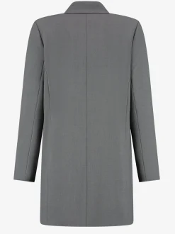 Blazer jurk met reverskraag en klepzakken