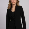 Blazer met ketting detail