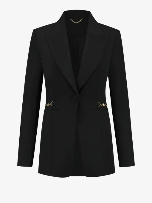 Blazer met ketting detail