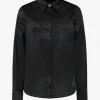 Blouse met all over N logo