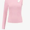 Een mouw top met cut out