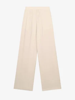 High rise broek met split