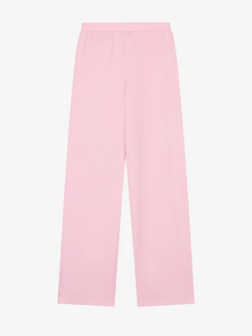 High rise broek met split
