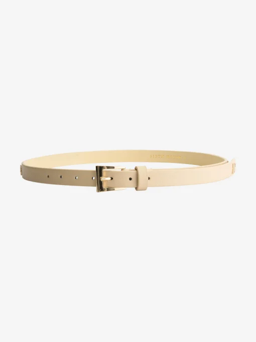 Leren riem met FH-logo studs
