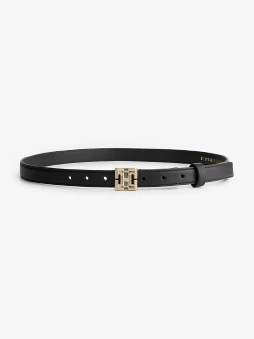 Taille riem met logo gesp