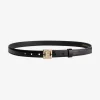 Taille riem met logo gesp