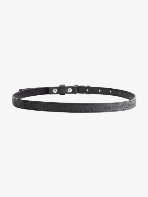 Taille riem met logo patroon