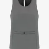 Top met ceintuur detail
