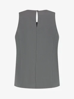 Top met ceintuur detail