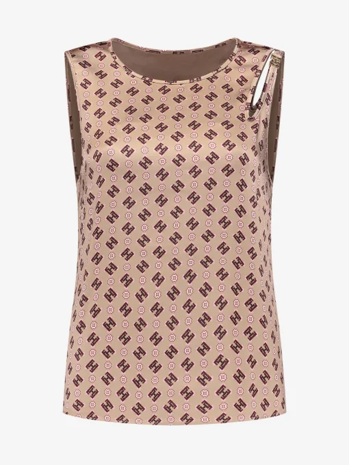 Top met FH patroon