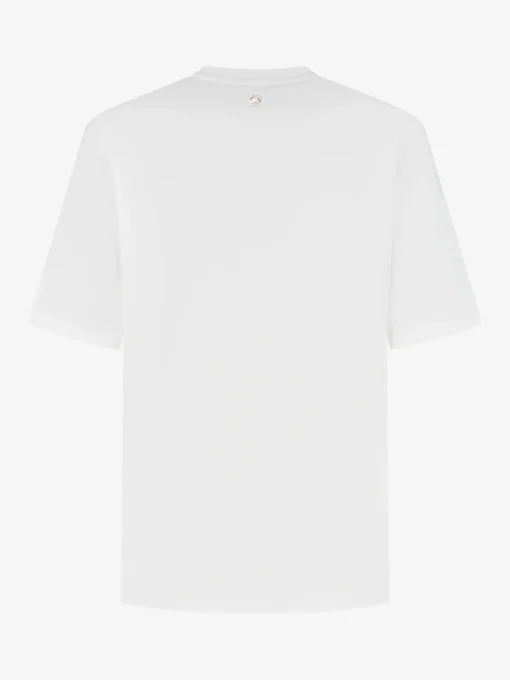 T-shirt met panterprint FH logo